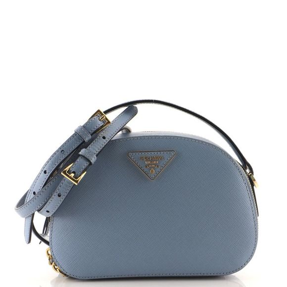 Prada Bags Prada Odette Top Handle Bag Saffiano Leather Small